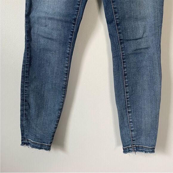 Kut from the Kloth Donna High Rise Ankle Skinny Blue Jeans size 0 Denim Normcore - Picture 12 of 15